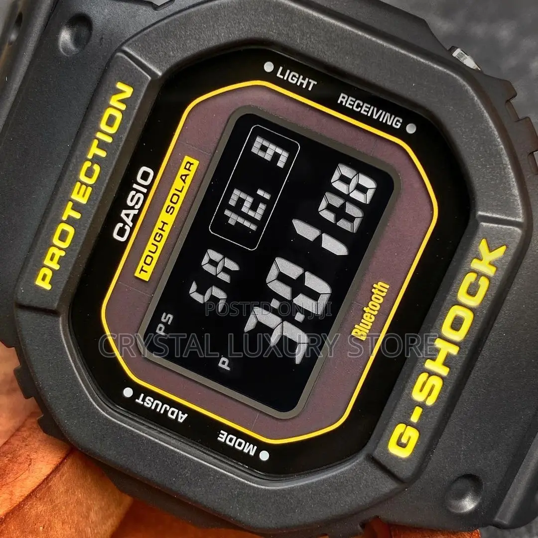 G-Shock Casio Quality Luxury Men Rubber Strap Wristwatch