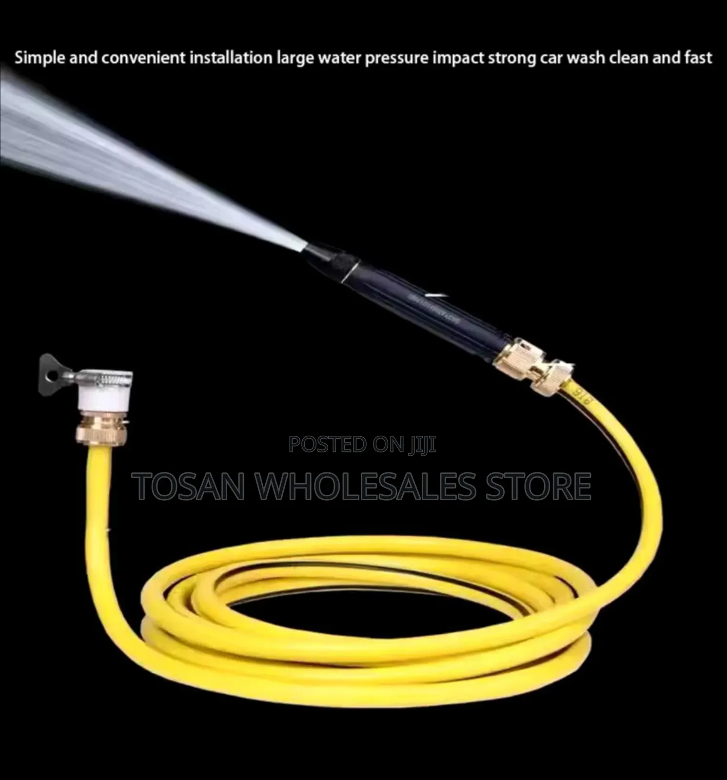 High Pressure Water Spray Gun With Hose