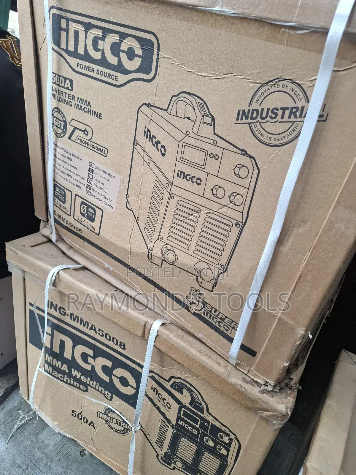 500A MMA Inverter Welding Machine Ingco