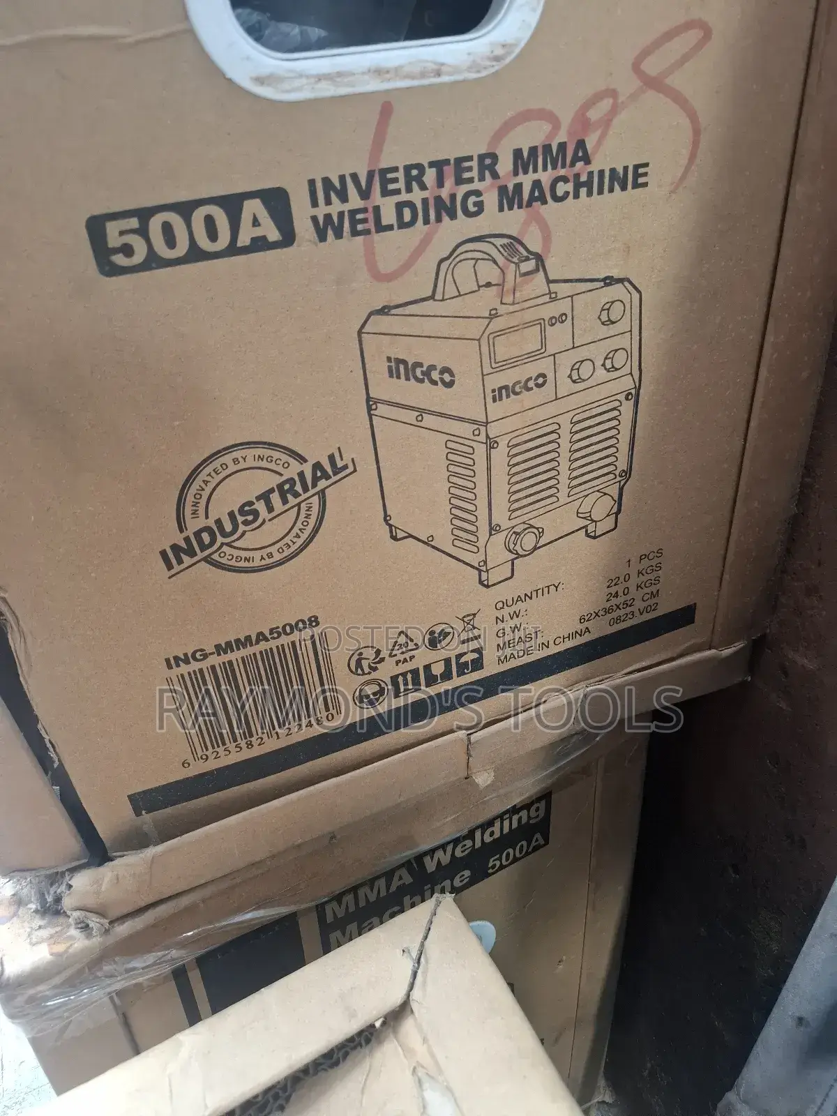500A MMA Inverter Welding Machine Ingco