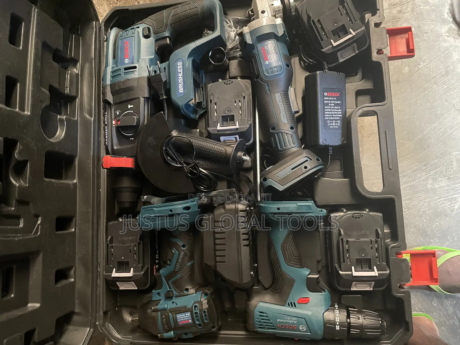 Original Bosch Cordless, Impact, Wrench and Grinder Kits