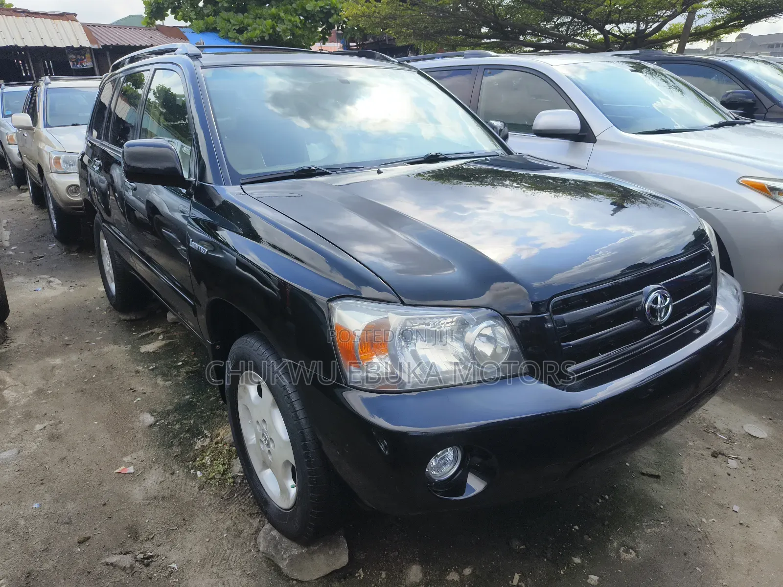 Toyota Highlander Limited V6 2006 Black