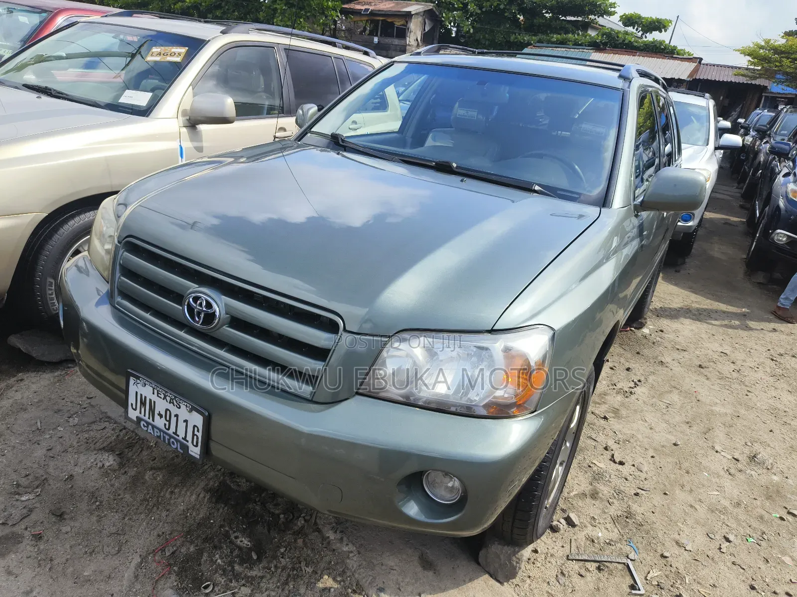 Toyota Highlander Limited V6 2006 Green