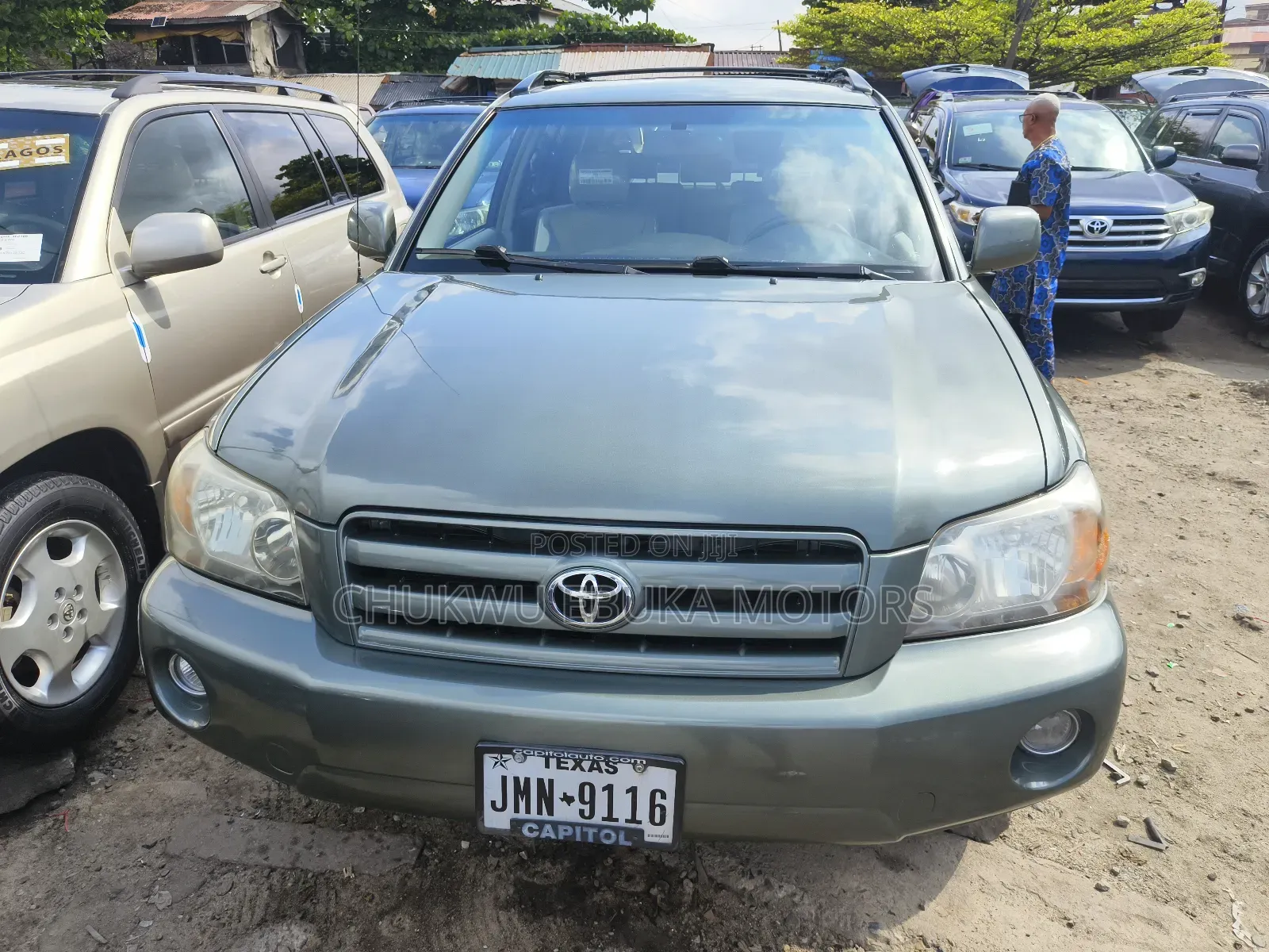 Toyota Highlander Limited V6 2006 Green