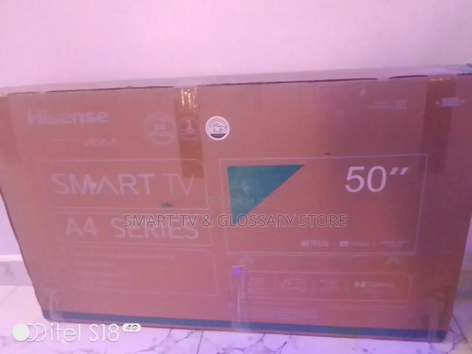 Hisense 50 Inches Smart Frameless TV