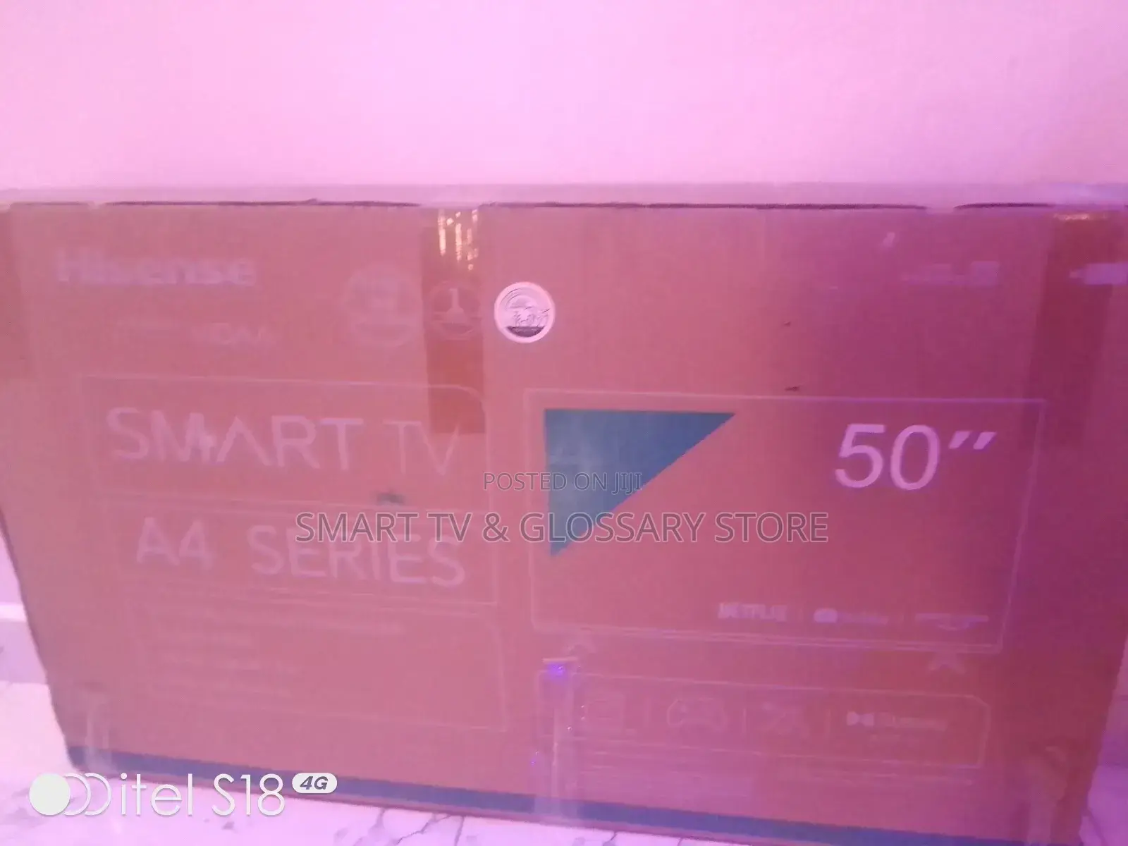 Hisense 50 Inches Smart Frameless TV