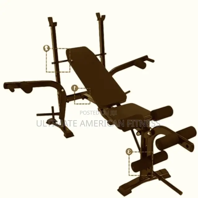 Commercial Bench Press With 50kg Barbell