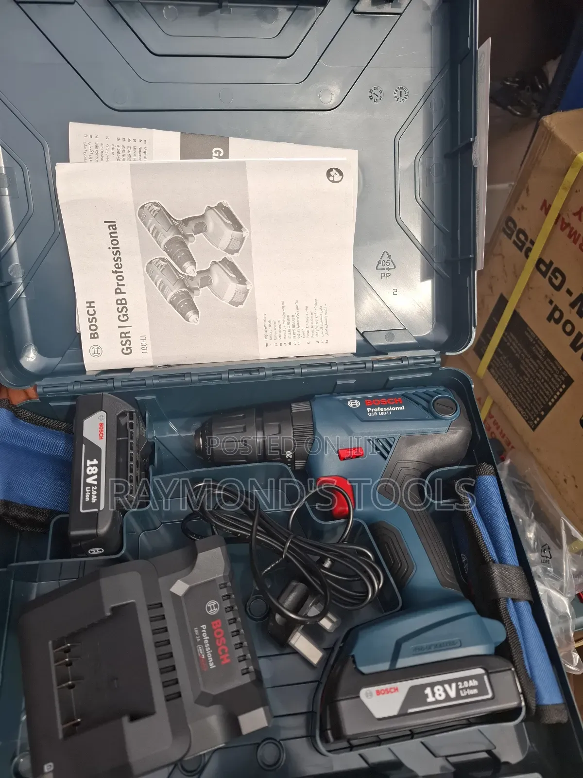 GSB 180-Li Bosch Cordless Impact Drill