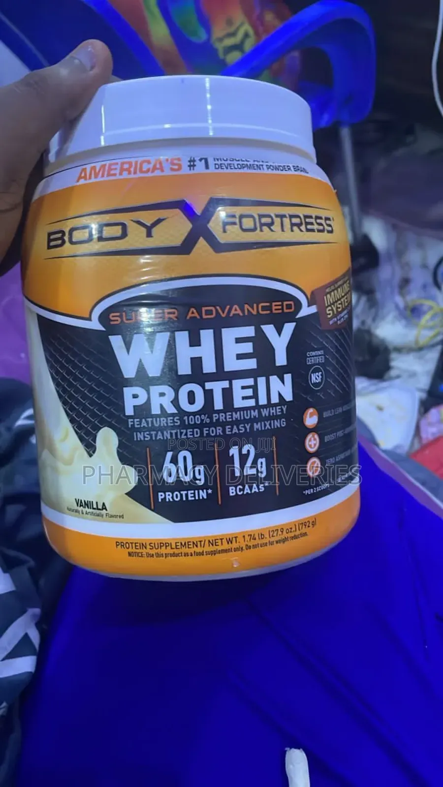 Body Fortress Super Advanced Whey Protein Powder - Vanilla