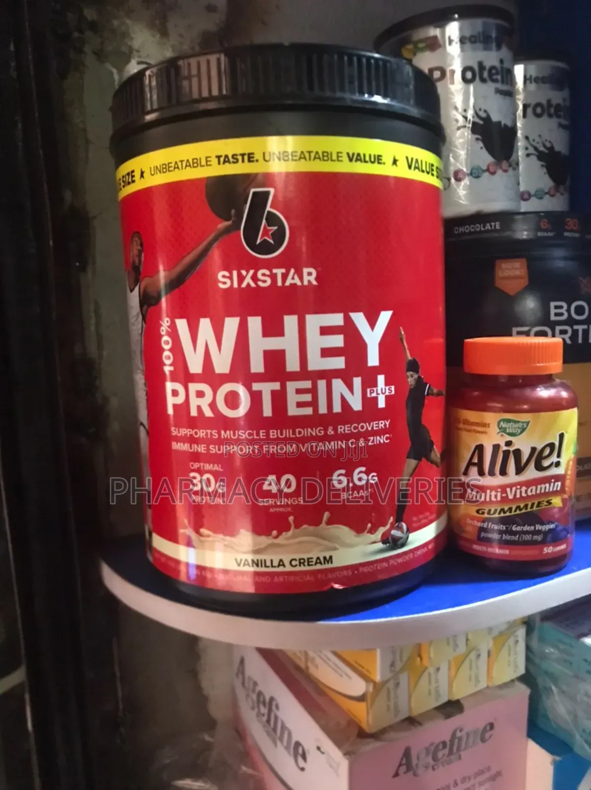 Body Fortress Super Advanced Whey Protein Powder - Vanilla