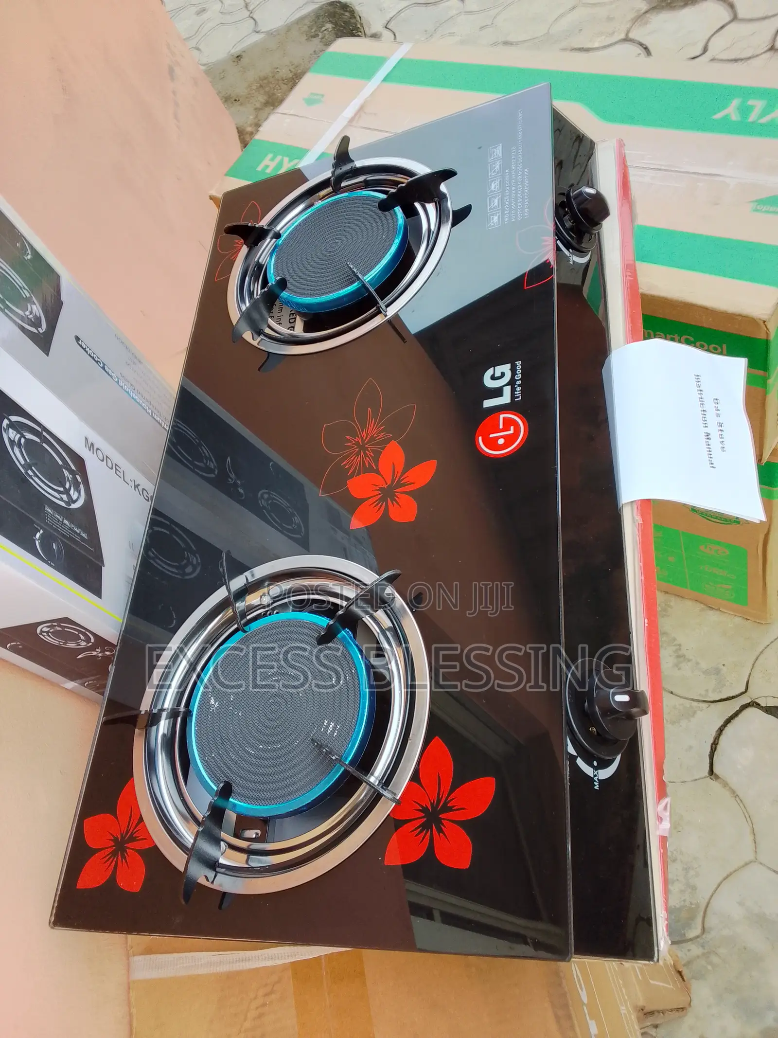 Pleasant 2 Burner Lg Cooking (Gas) Lg-166table Top