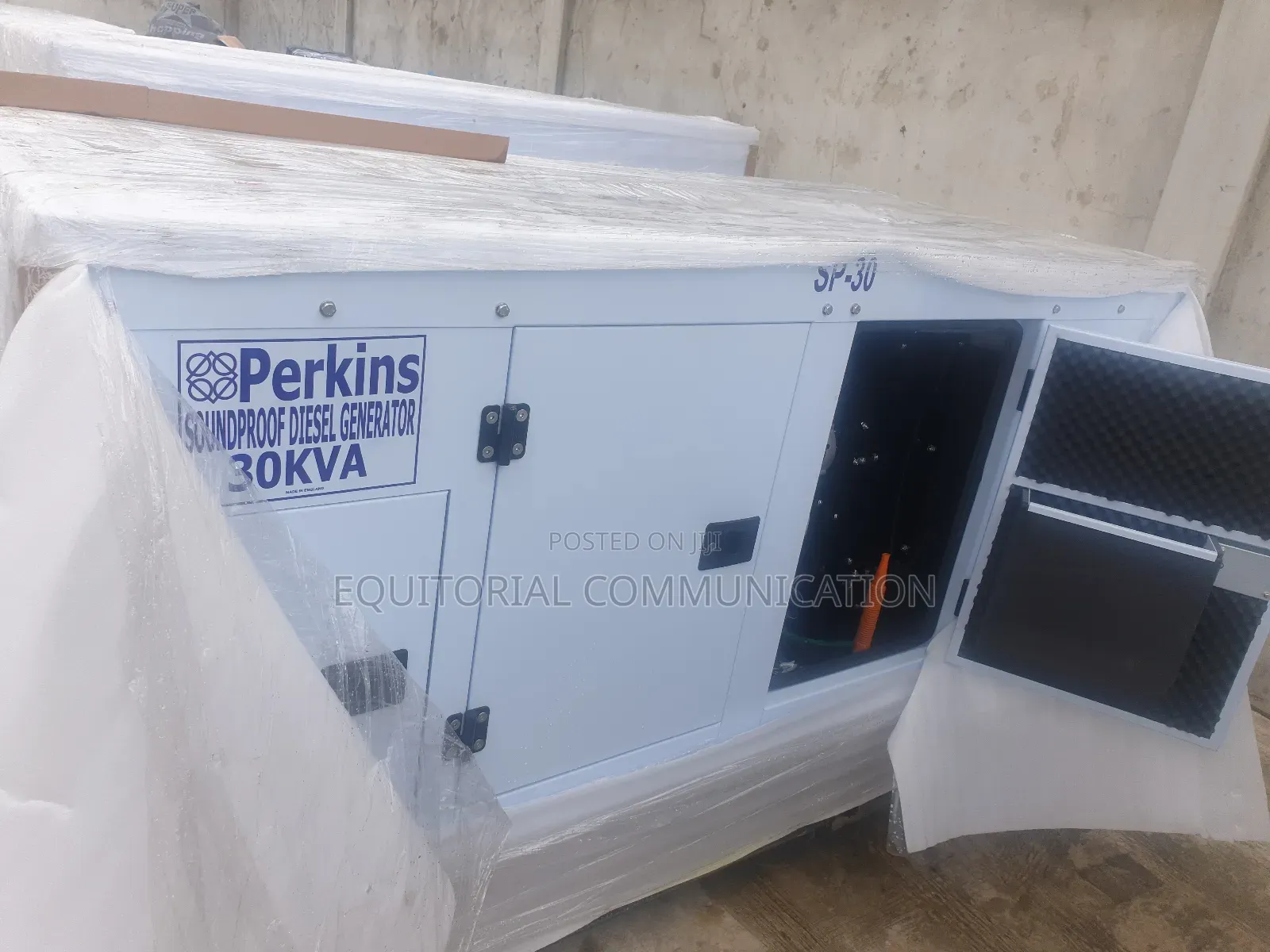 Perkins Soundproof Diesel30kva Digitalcontrol Panelgenerator