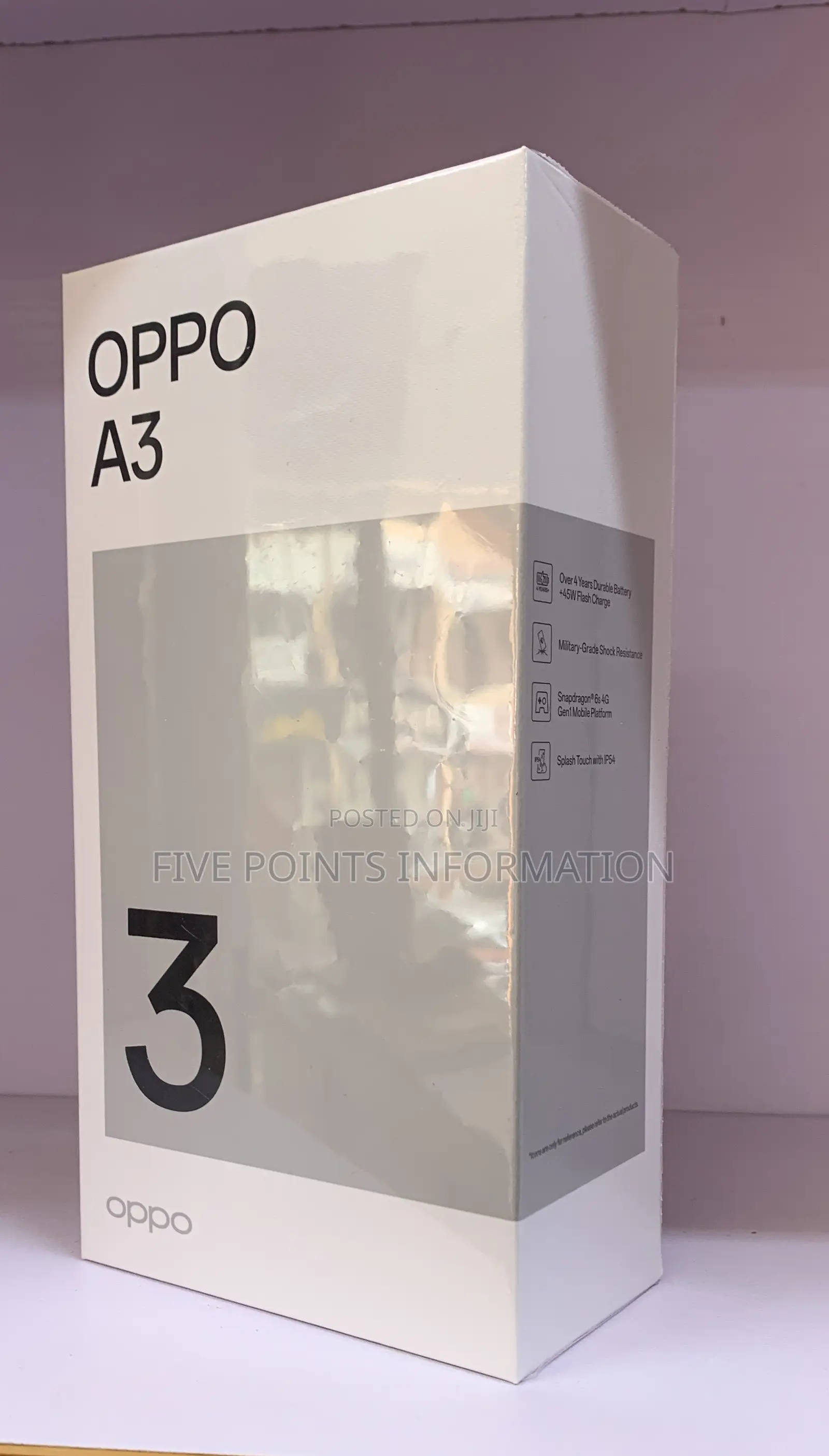 New Oppo A3 128 GB Black