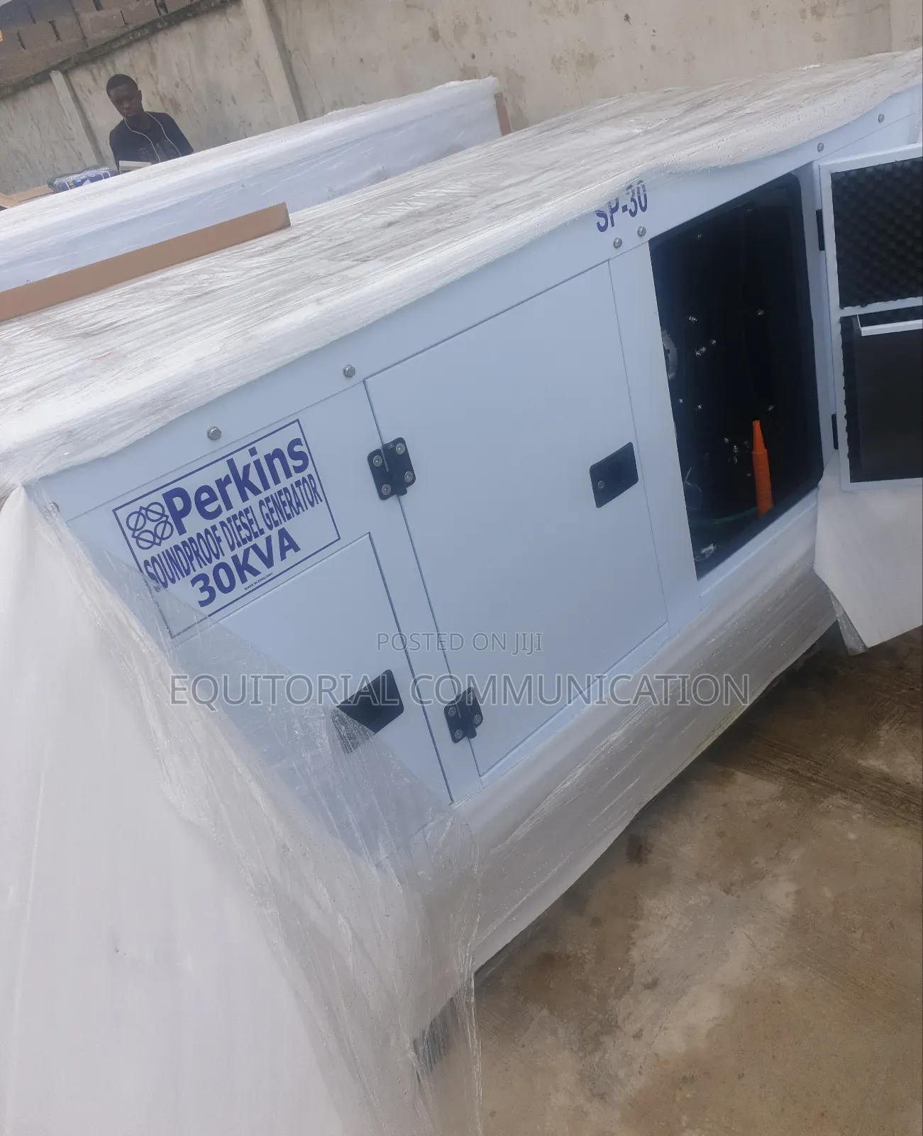 Perkins Soundproof Diesel Generator - 30KVA