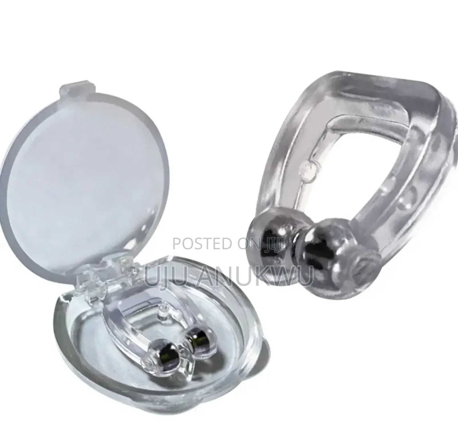 2 In 1soft Silicon Anti Snoring Magnetic Nose Plug