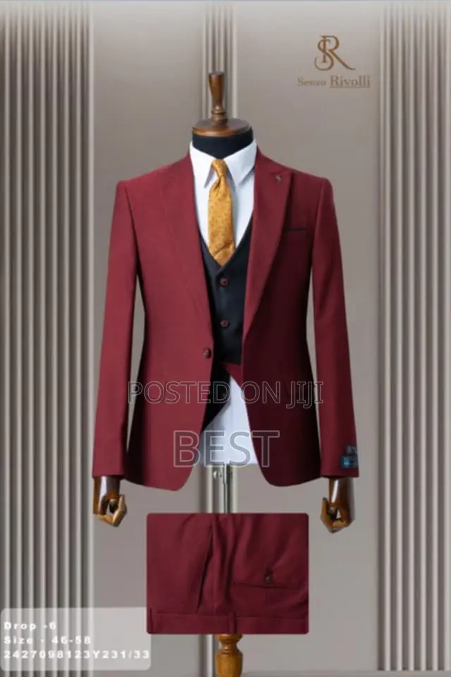 Luxurious Turkish Double Color 3pis Quality Suit for Men