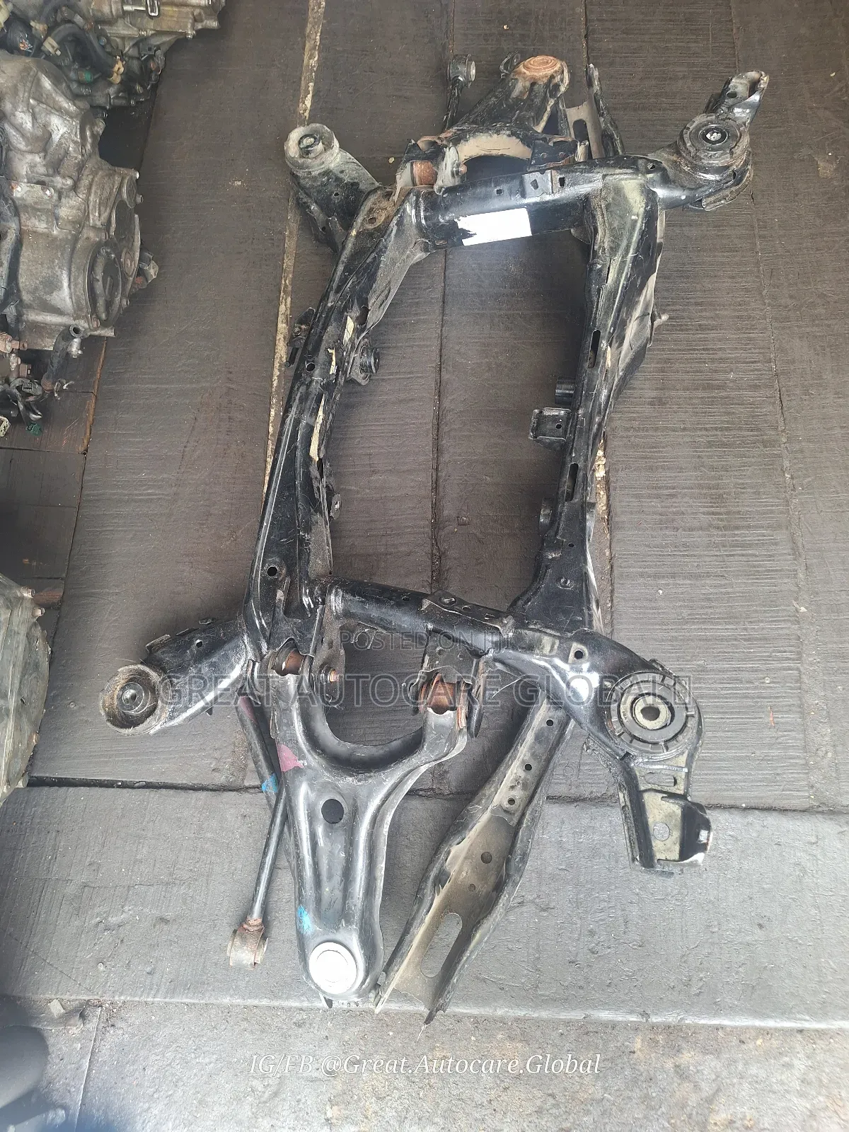 Back Beam for 2016-2019 Honda Pilot and Acura MDX Rear Beam