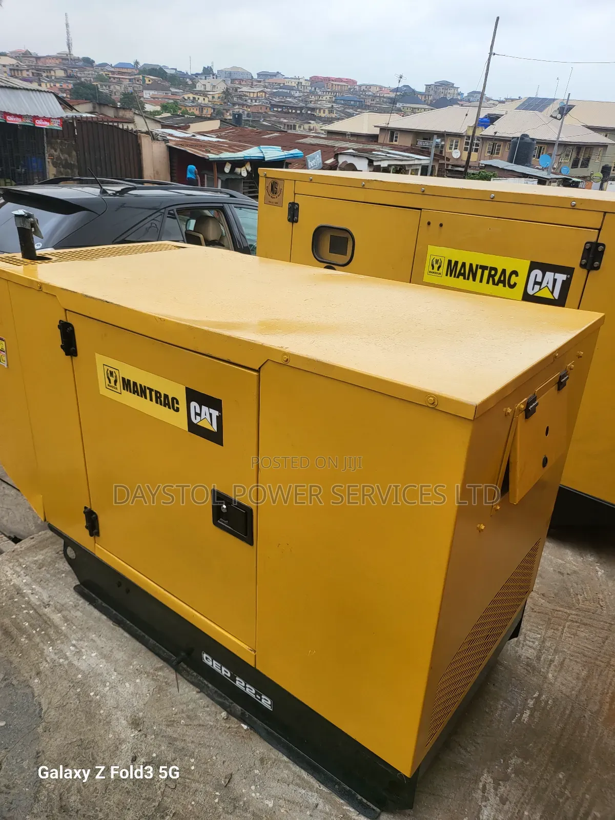 Clean 22kva Cat Mantrac Soundproof Diesel Generator