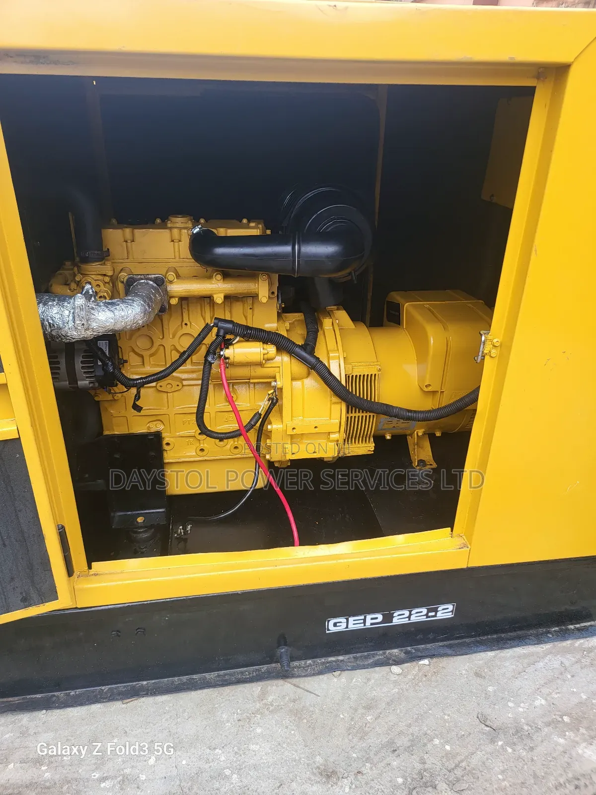 Clean 22kva Cat Mantrac Soundproof Diesel Generator