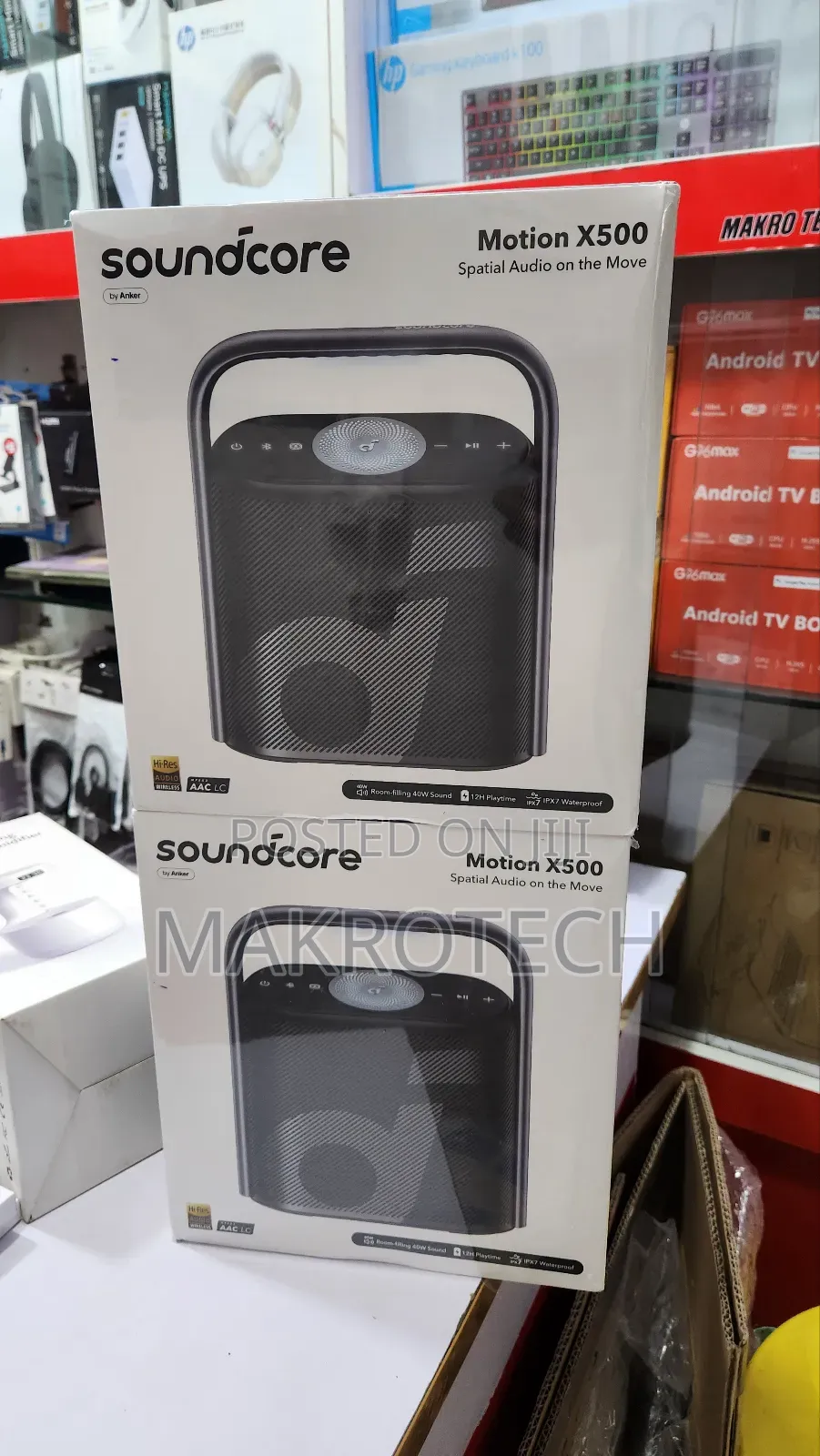 Soundcore Motion X500 Bluetooth Speaker With Spatial Audio,