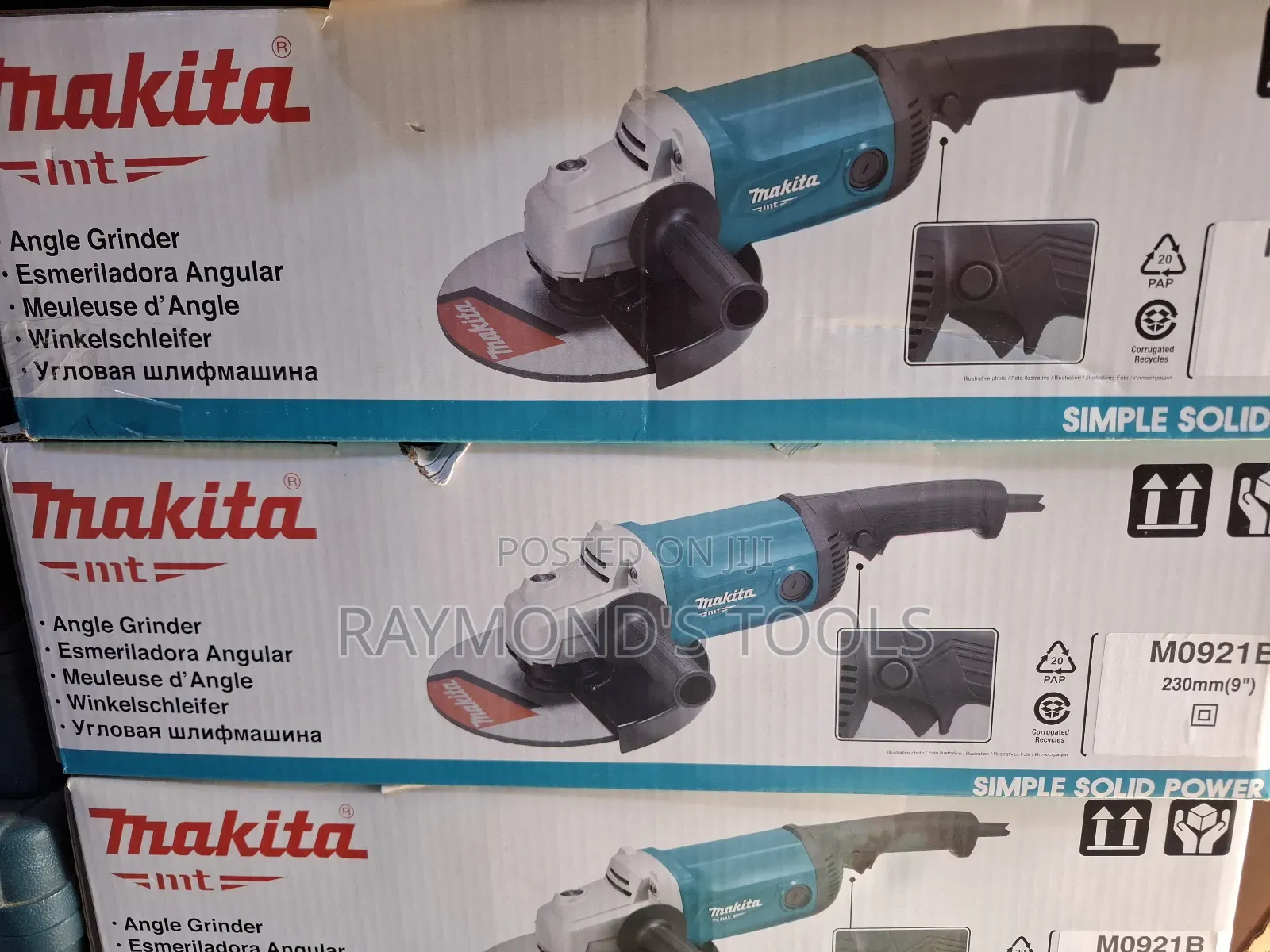 Makita Angle Grinder 230mm (9") M0921b