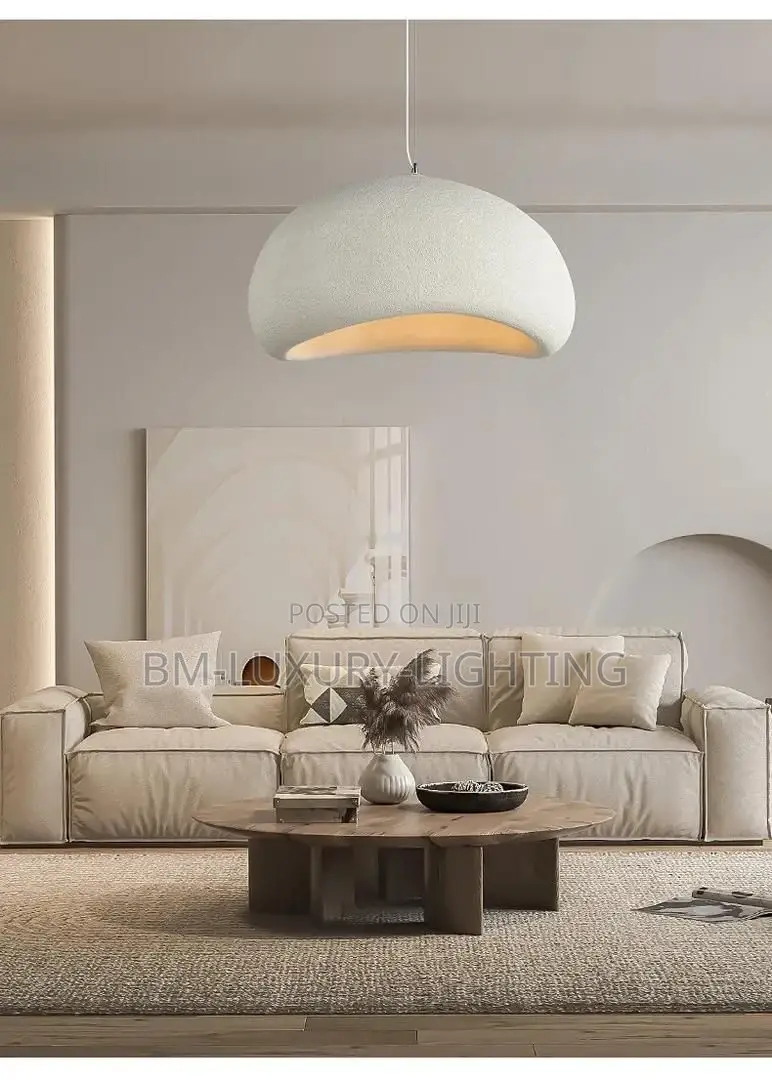 Modern Wabi Sabi White Designed Chandelier