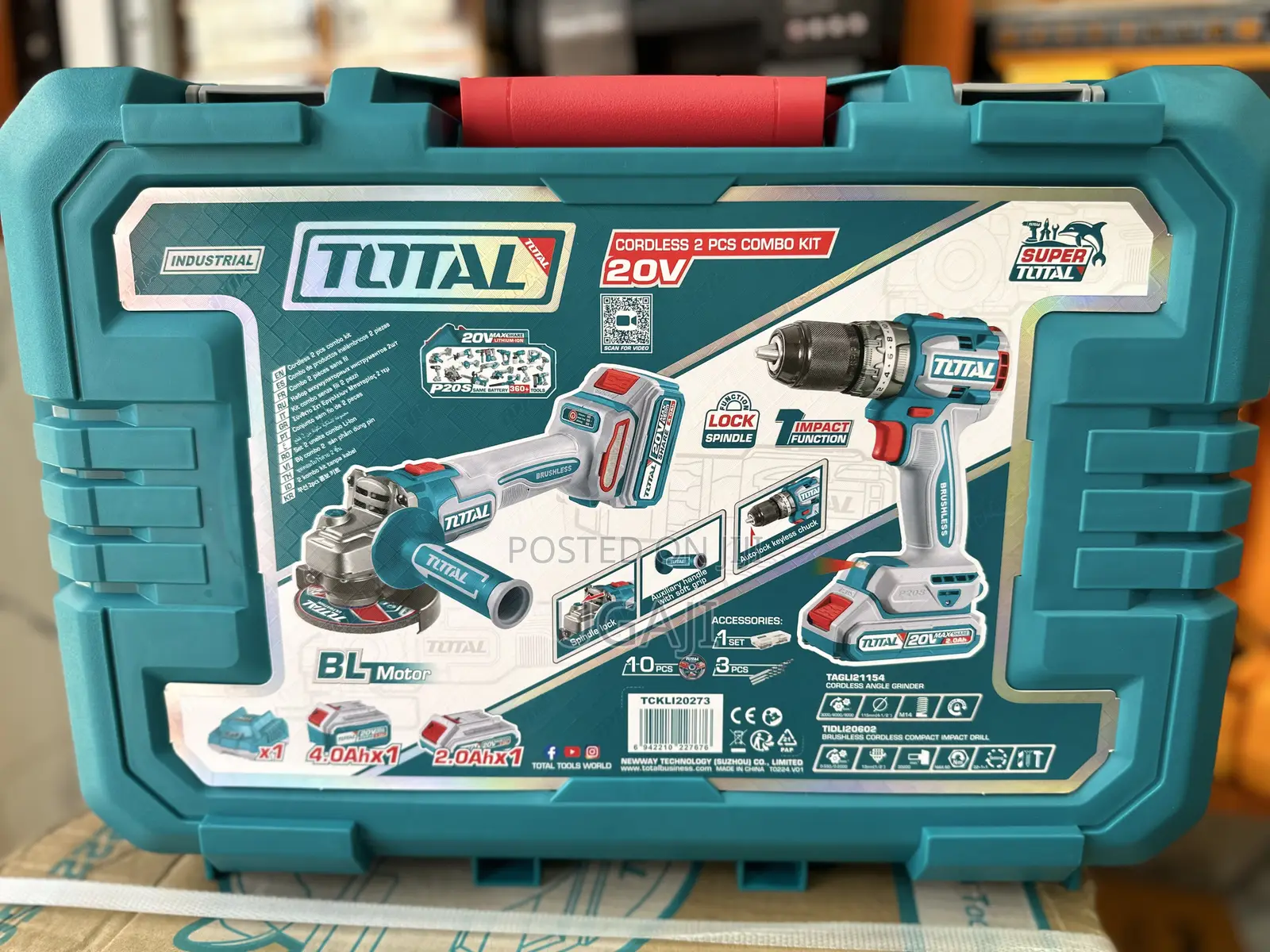 20V Total 2 PCS Combo Kit
