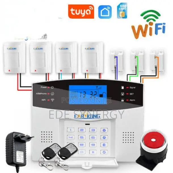 Wired Wireless Wifi GSM Home Burglar Security Alarm System