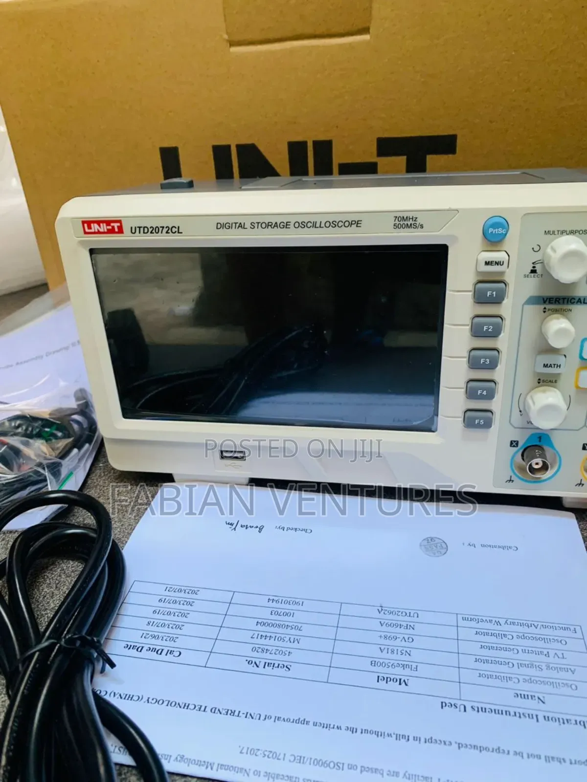 UNI-T Digital Oscilloscope Dual Channel 70mhz