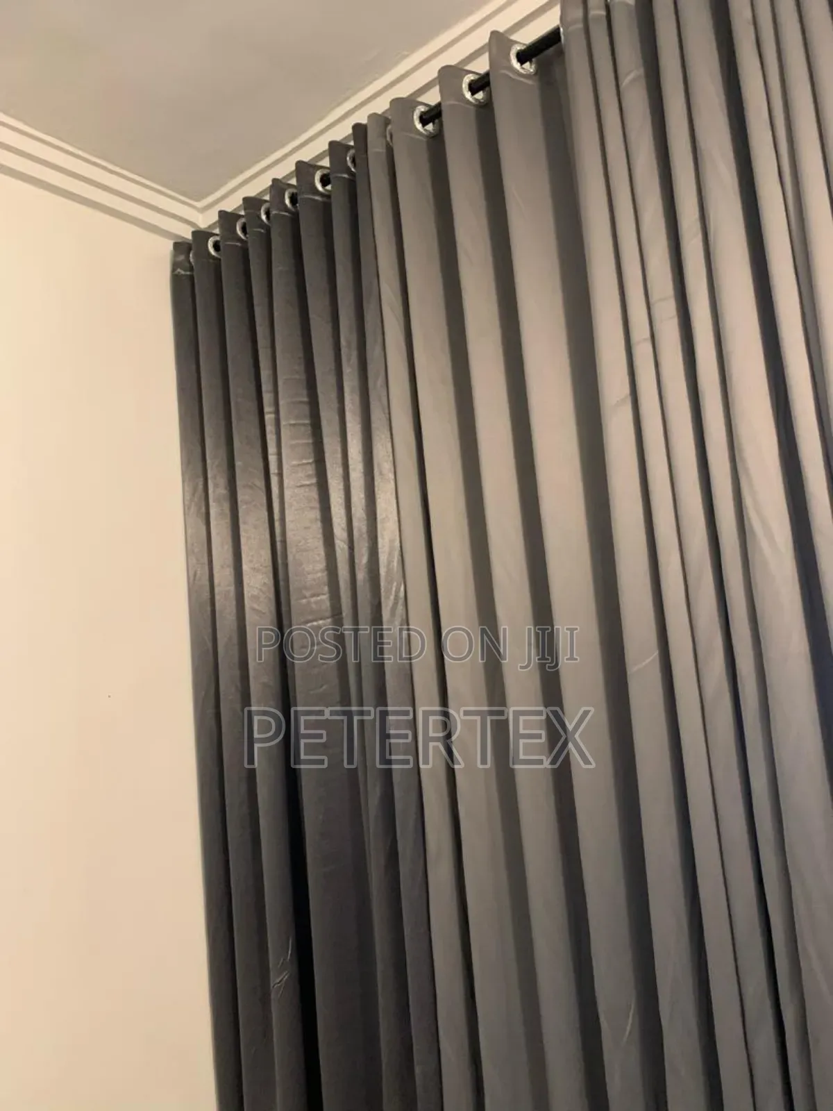Stock Curtain, Gray Color