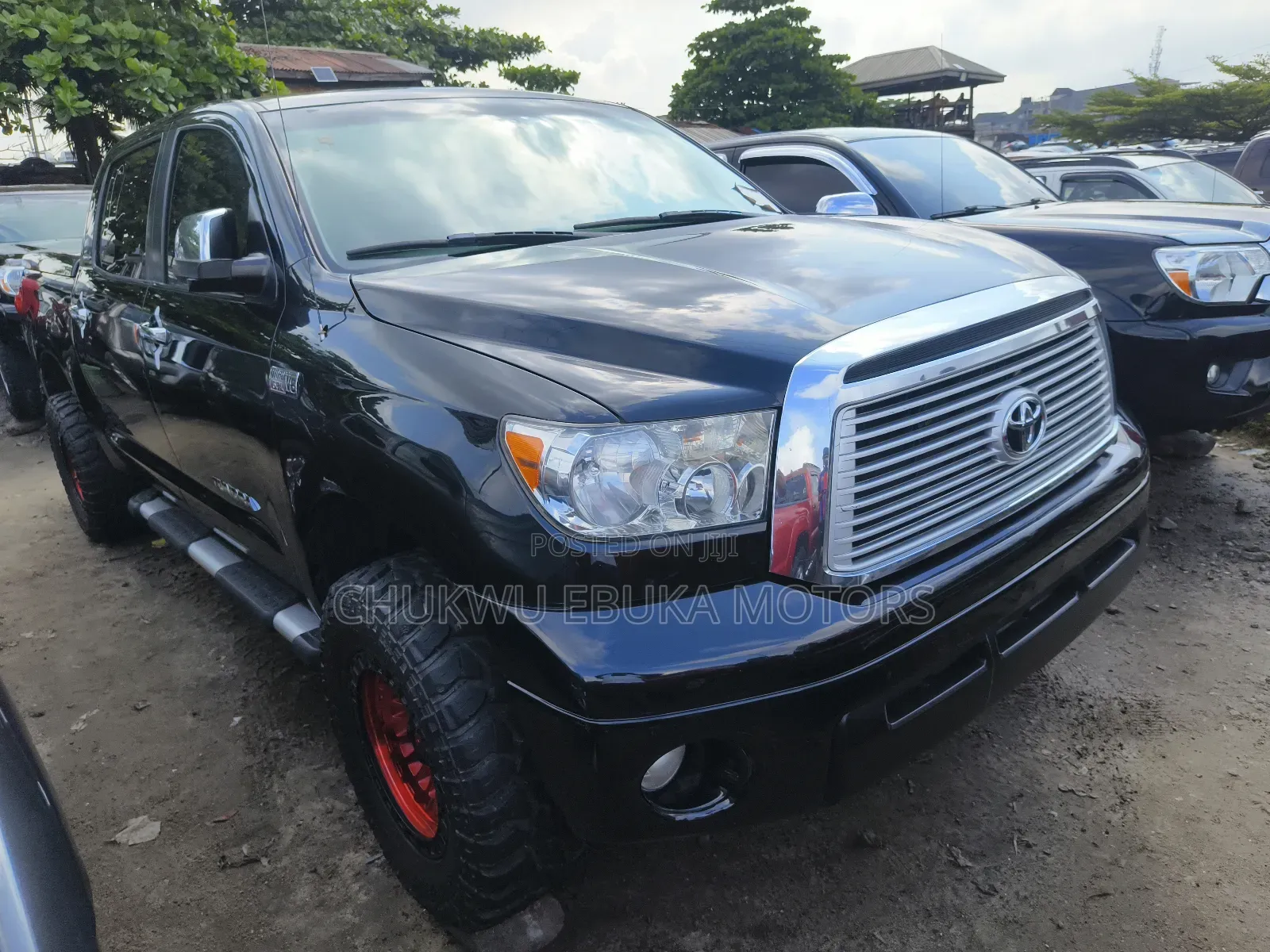 Toyota Tundra Double Cab 4x4 Limited 2010 Black