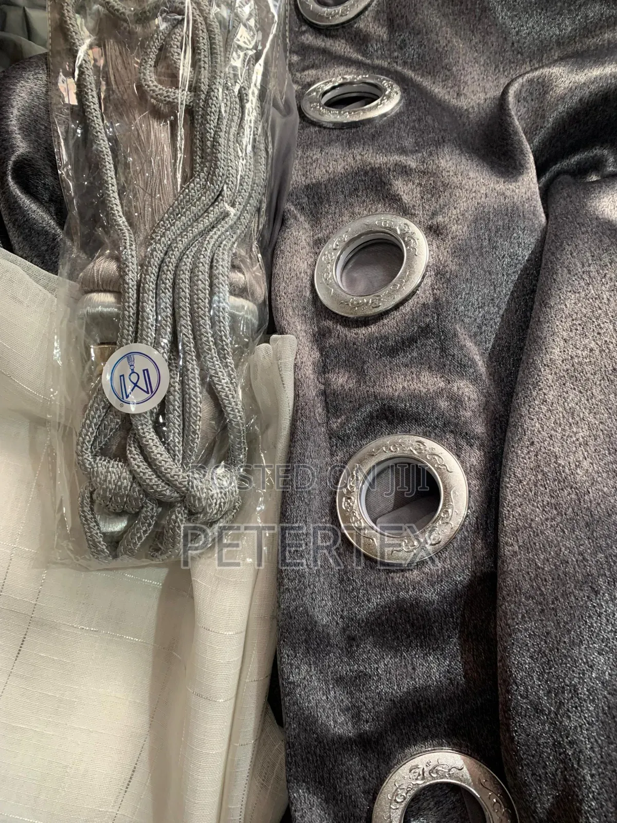 Stock Curtain, Gray Color