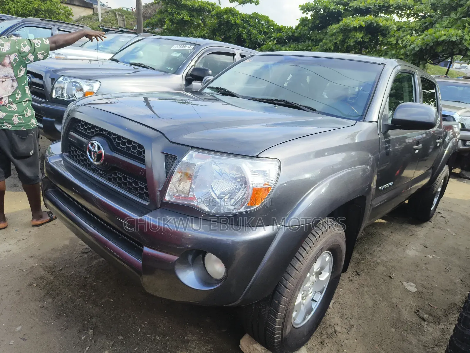 Toyota Tacoma Double Cab V6 2011 Gray