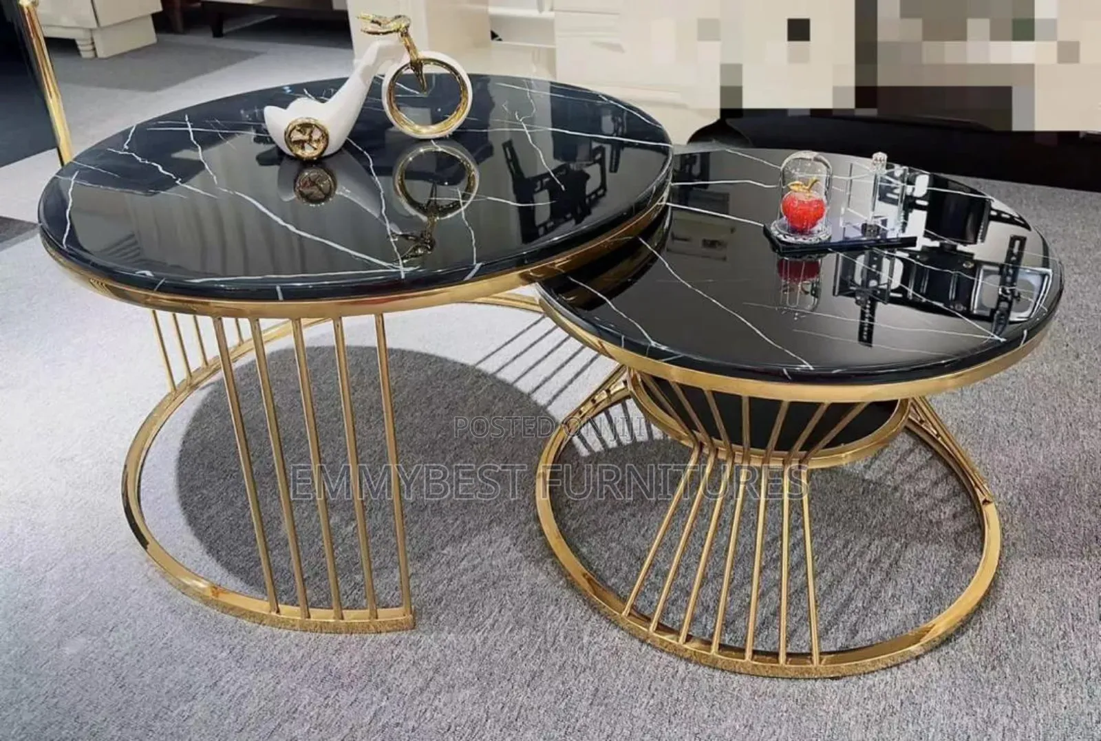 Quality Marble 2 in 1 Center Table.