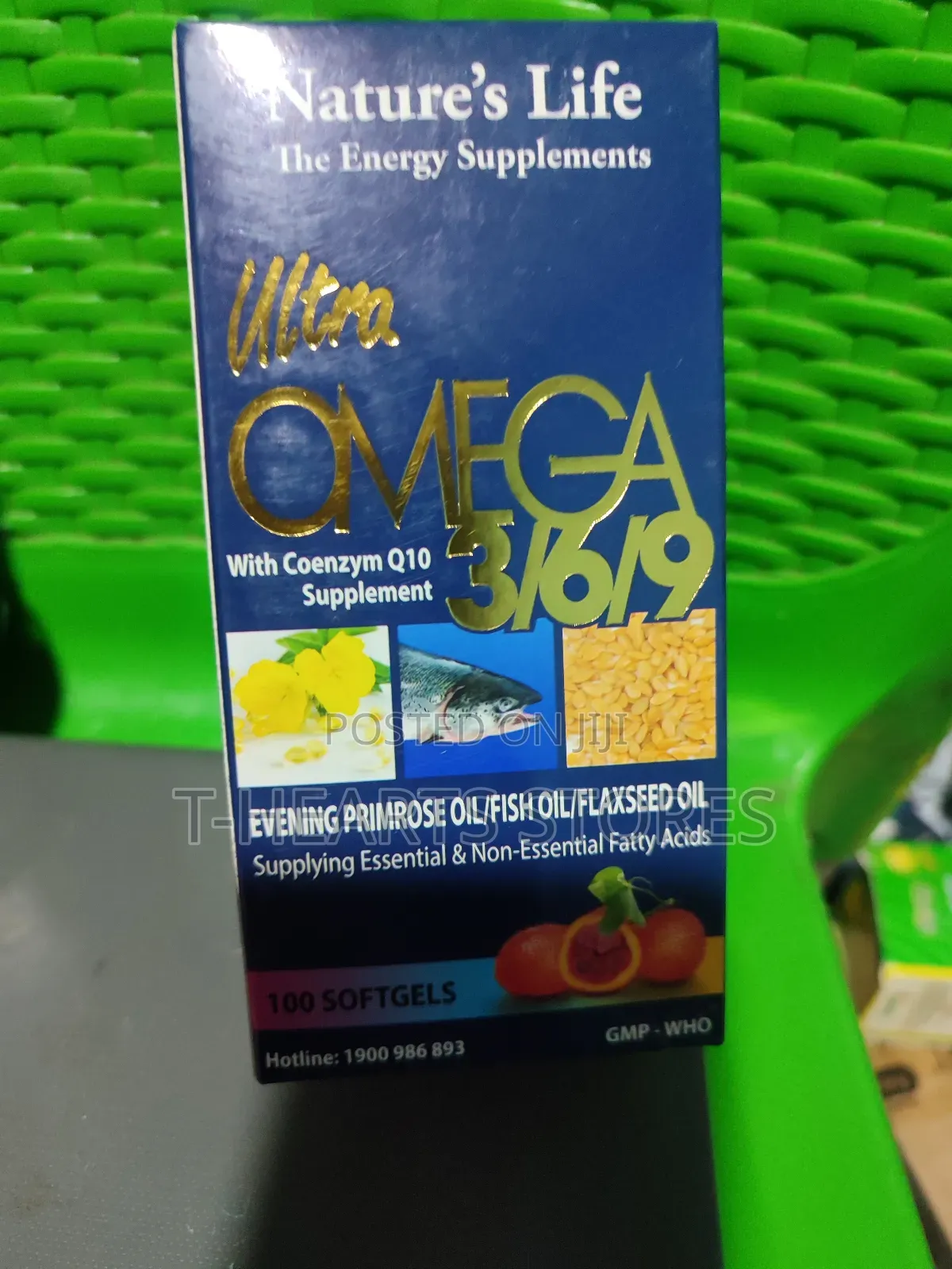 Ultra Omega 3/6/9 With Coenzyme Q10 Supplement