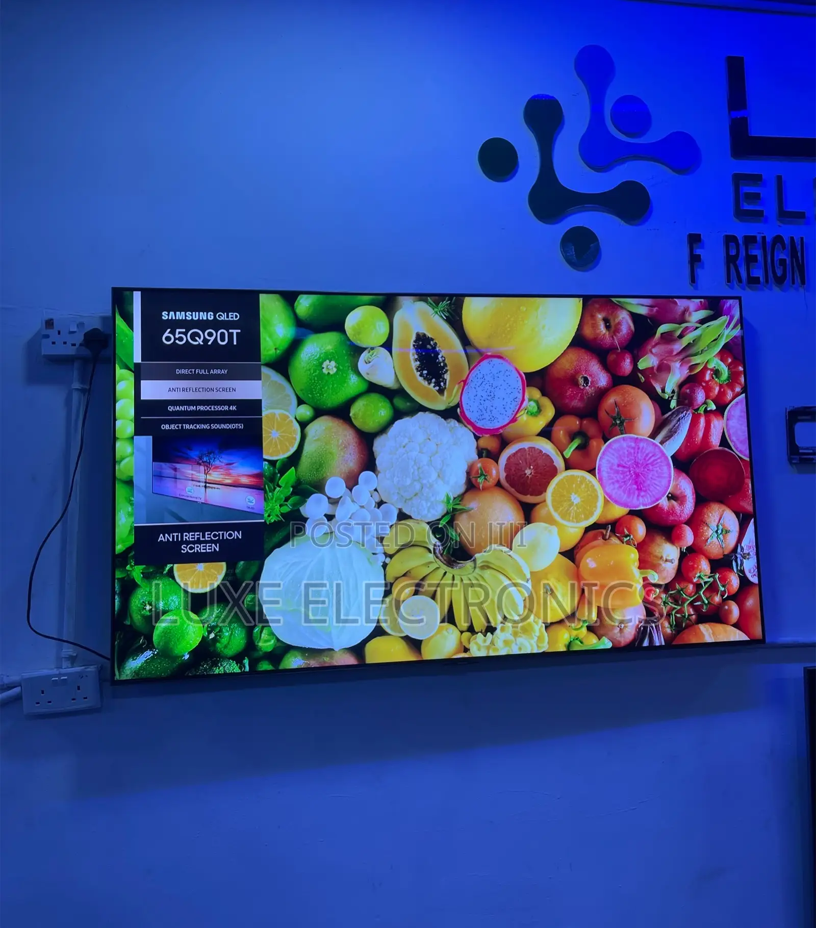 65 Inches Samsung Qled QHDR Smart TV 2022 Uk Model
