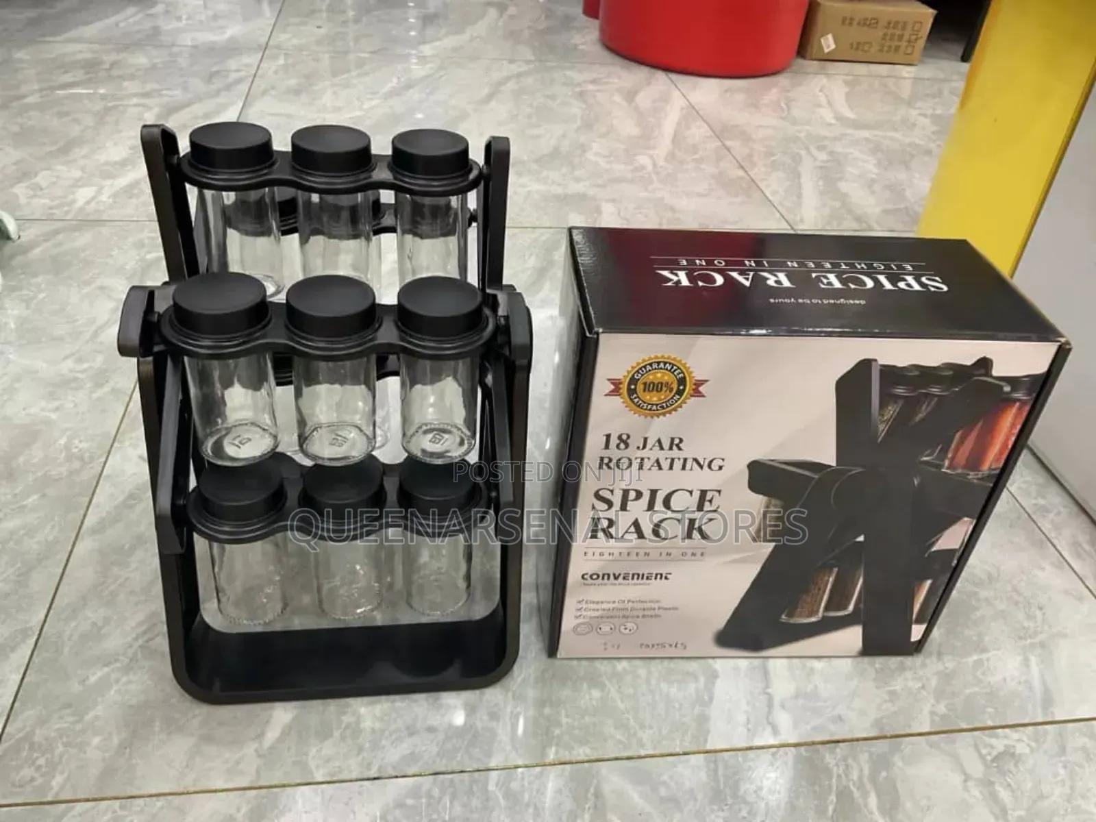 Rotating Spice Rack