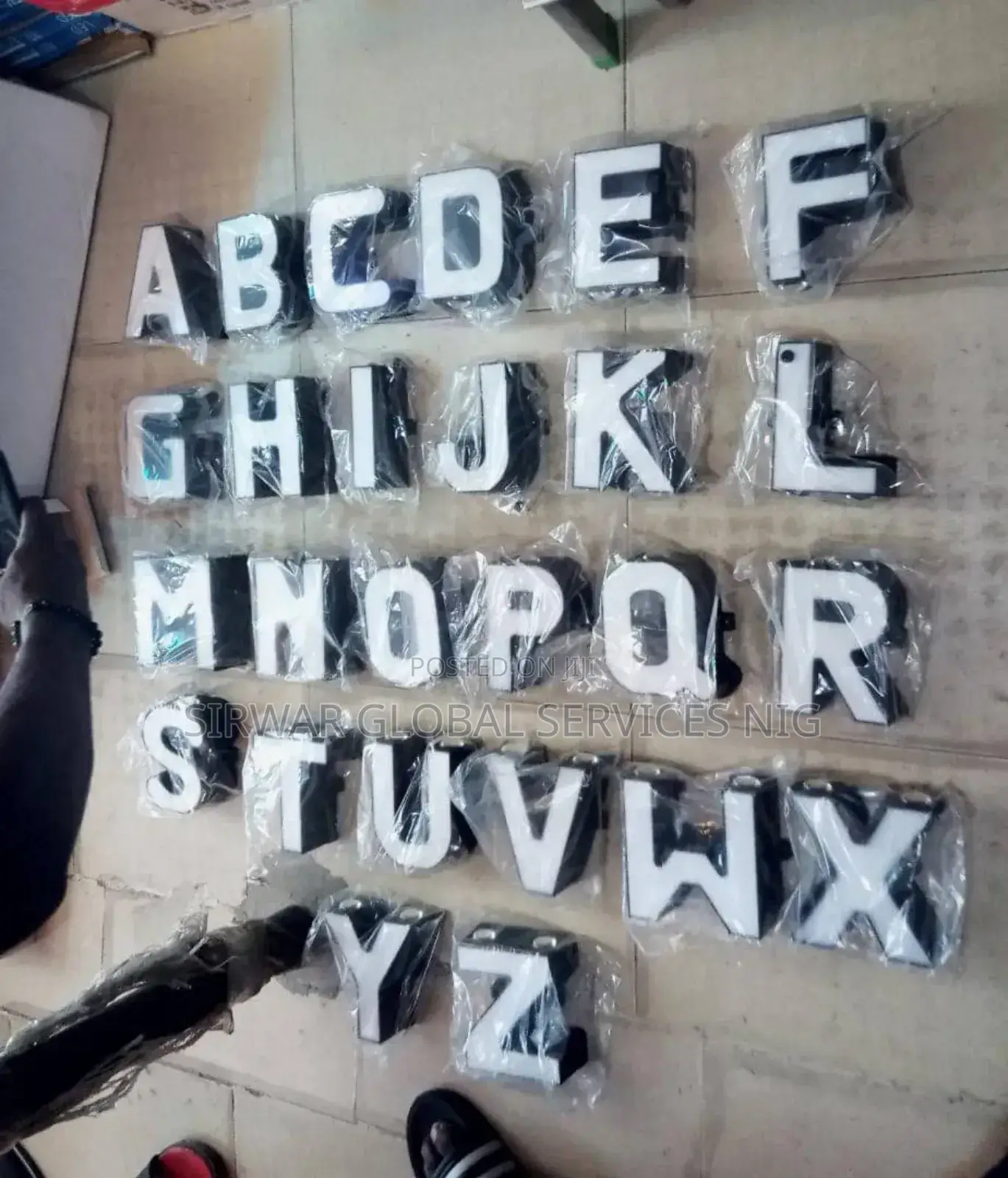 Alphabetical Outdoor and Indoor Light