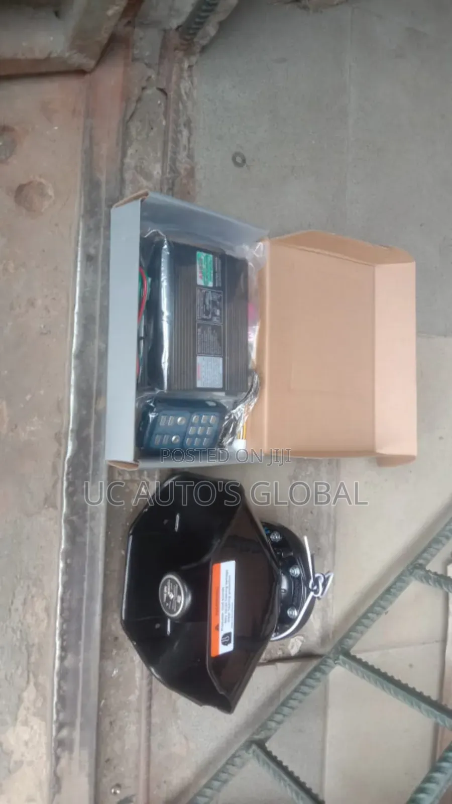 Remote Amplifier/Speaker Police Siren