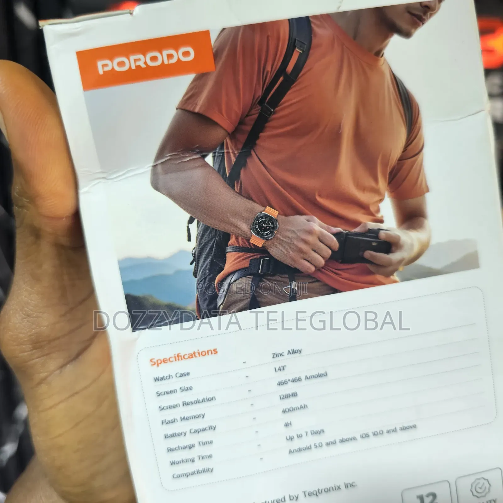 Porodo Voyager Smart Watch