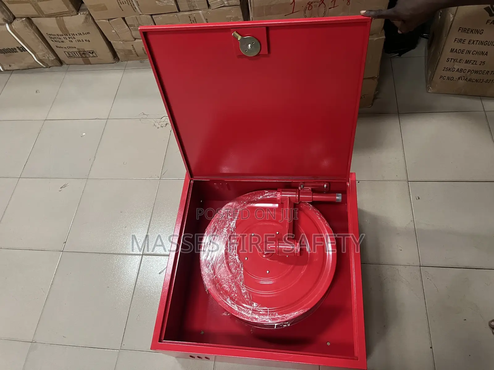 Fire Hose Reel With Cabinet