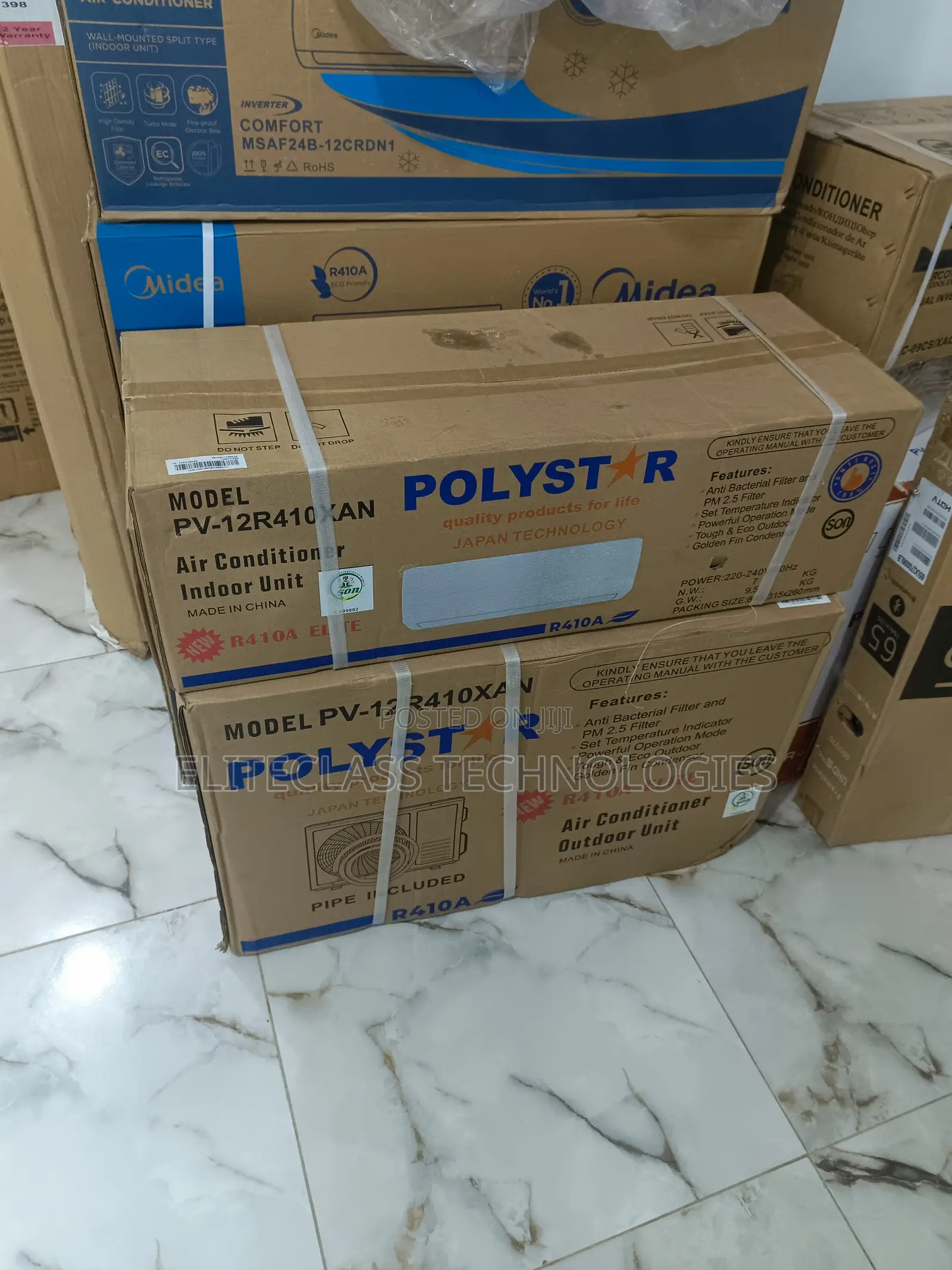 Polystar 1.5hp Non-inverter Split Ac/Brand New