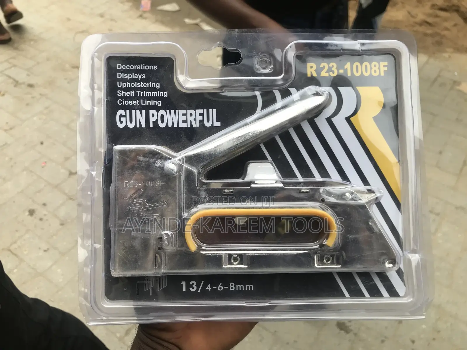 Handheld Staple Gun R23-1008f (13/4-6-8mm)
