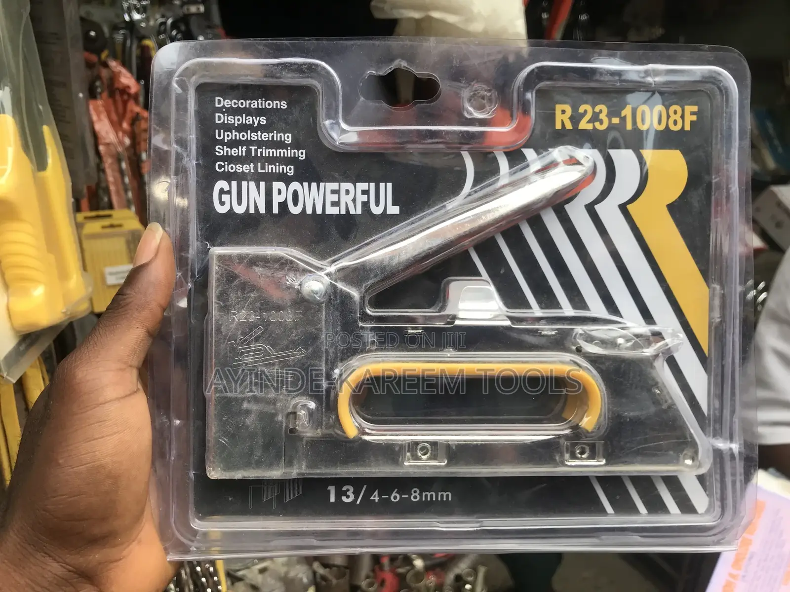 Handheld Staple Gun R23-1008f (13/4-6-8mm)
