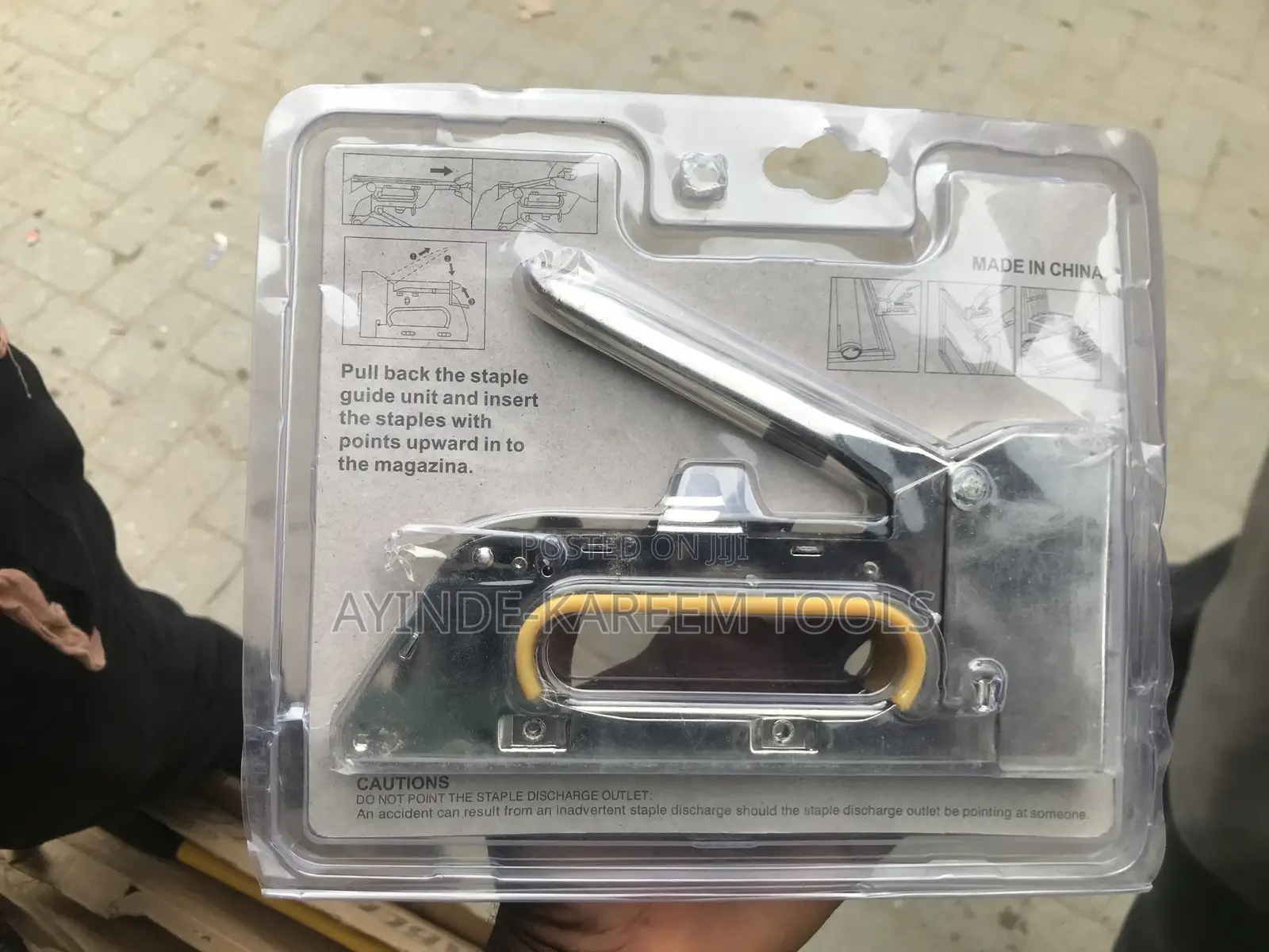 Handheld Staple Gun R23-1008f (13/4-6-8mm)