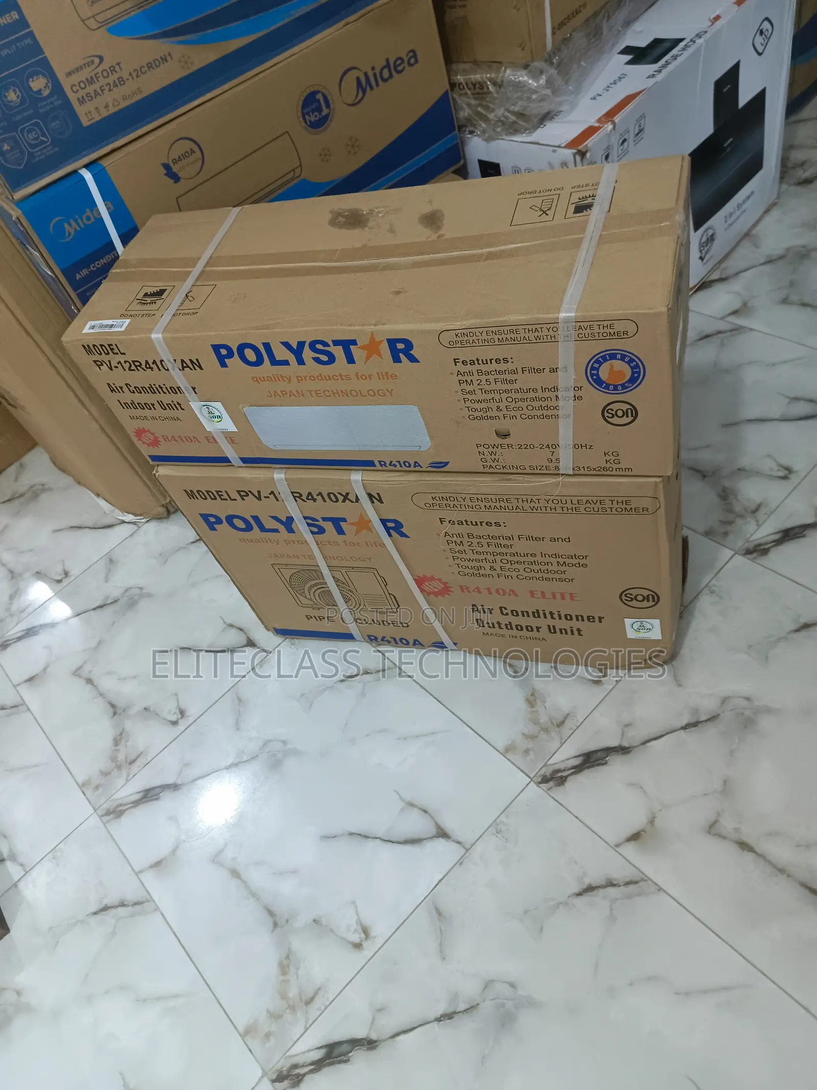 Polystar ''Pv-12r410xan'' 1.5hp Ac With 1 Year Warranty