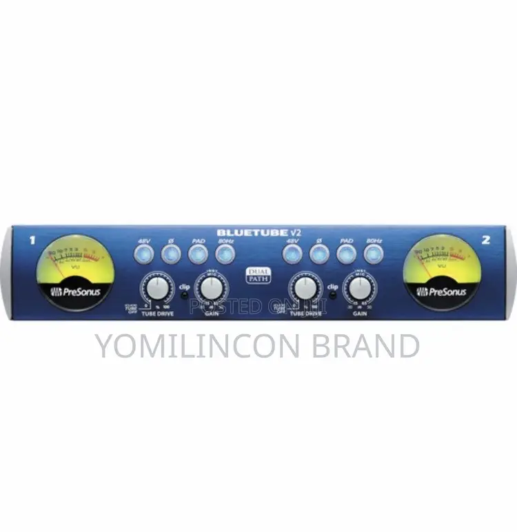 Presonus Bluetube DP V2 – Mic/Instrument Tube Preamp
