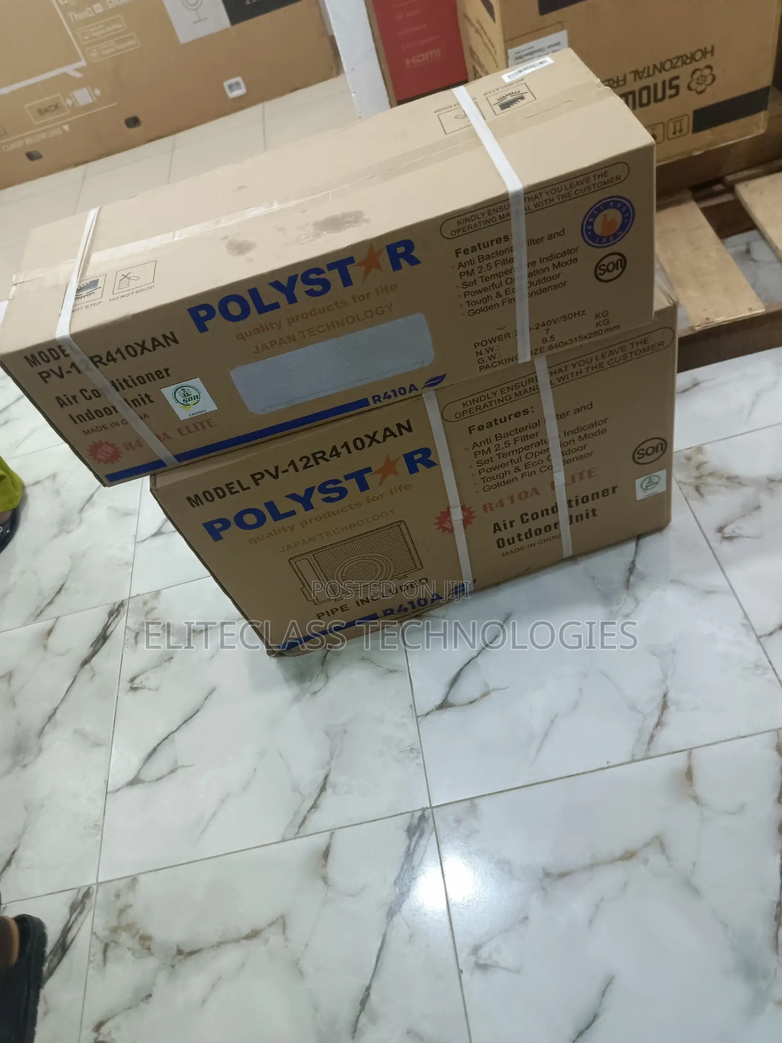 Polystar 1.5hp Non-Inverter Split Smart Cooling AC