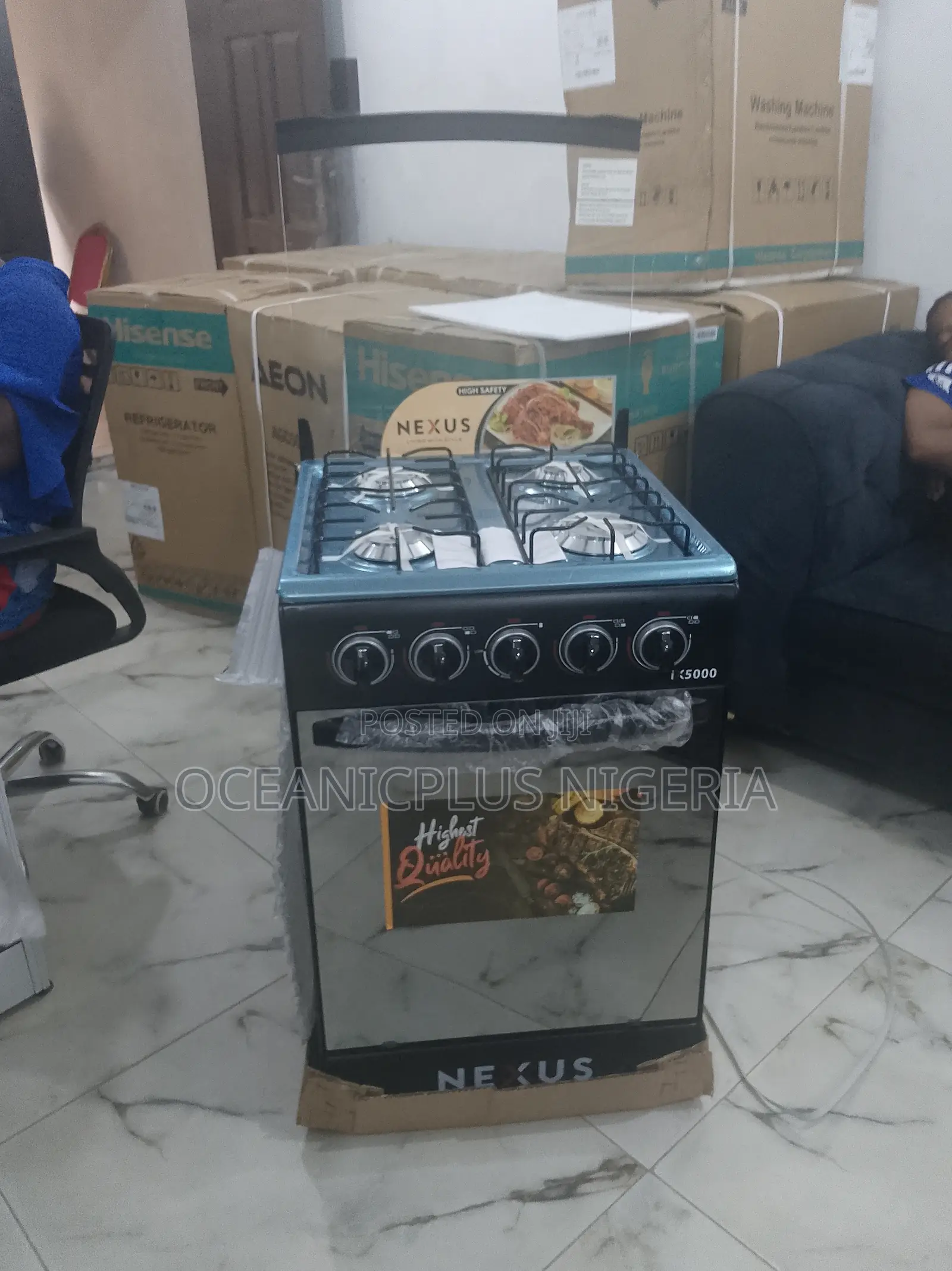 Top Pick-4gas Burner-Nexus Cooker