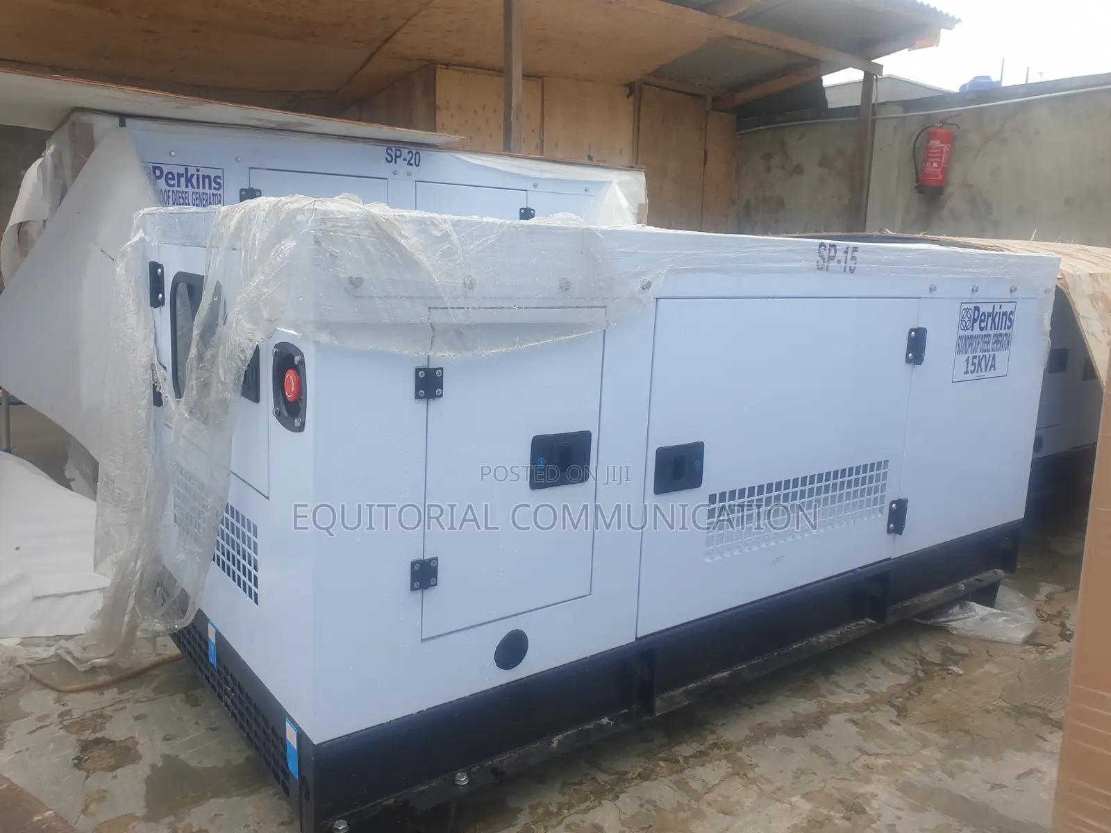 Perkins Generator --15kva Power Otput